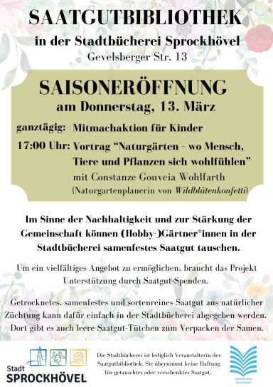 Vortrag Stadtbücherei Sprockhövel